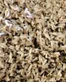 Arroz con sésamo negro y semillas de mostaza