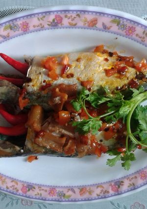Hình của món Cá Bạc Má Kho Top Mỡ.