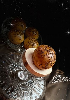 عکسی از دستور مافین نان شیرین با مغزی کرمفیل وانیلی