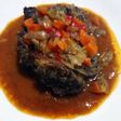 Osobuco y mirepoix