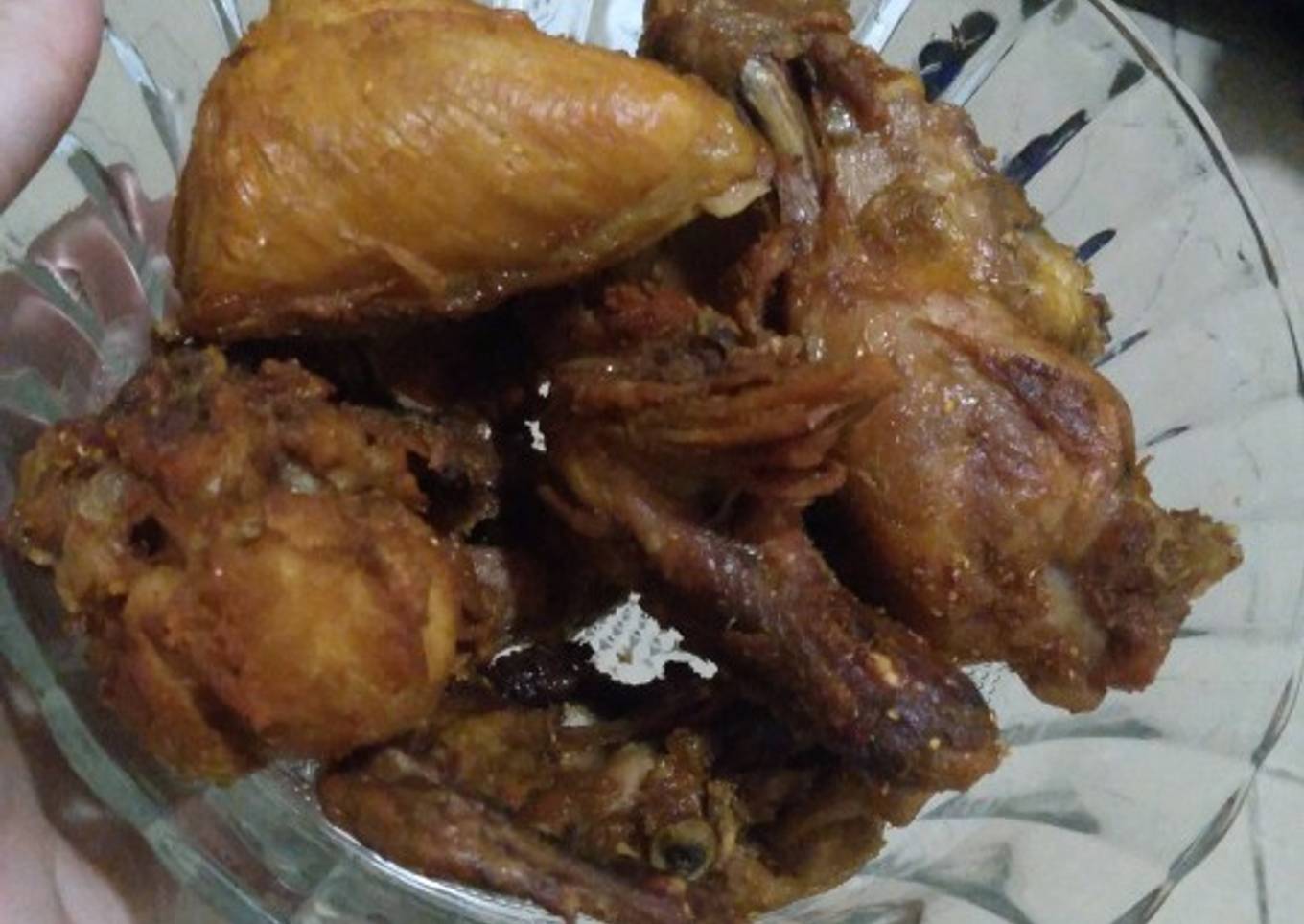 Ayam goreng bumbu kering