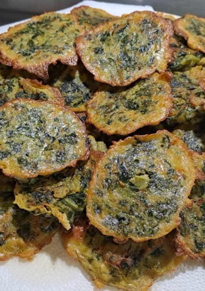 Una foto de Buñuelos de acelga al horno súper fáciles sin tacc