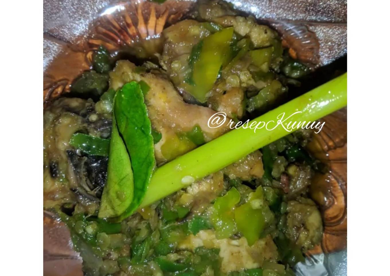 AYAM balado cabe ijo
