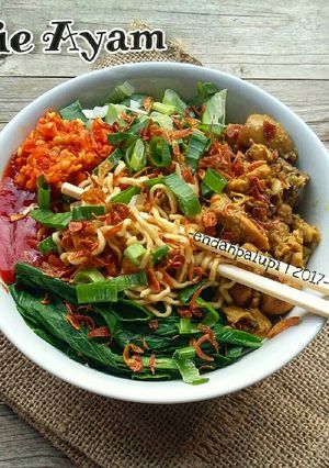Foto resep Mie Ayam (abang-abang)