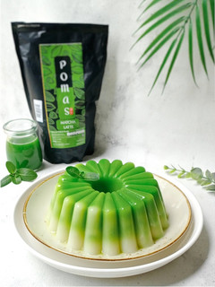 Foto resep Bread Pudding Matcha Latte