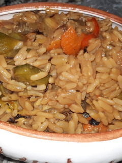 Una foto de Risotto de Arroz con verduras light