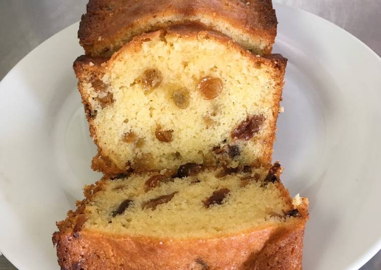 Raisin Butter Cake