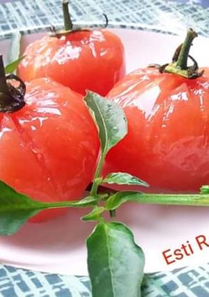Foto resep 🍅🍅🍅puding tomat
