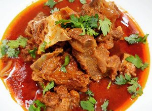 A picture of Mutton Rogan Josh.
