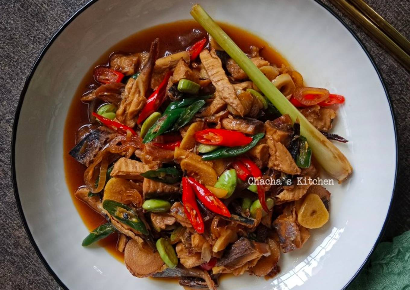 Tumis Tongkol