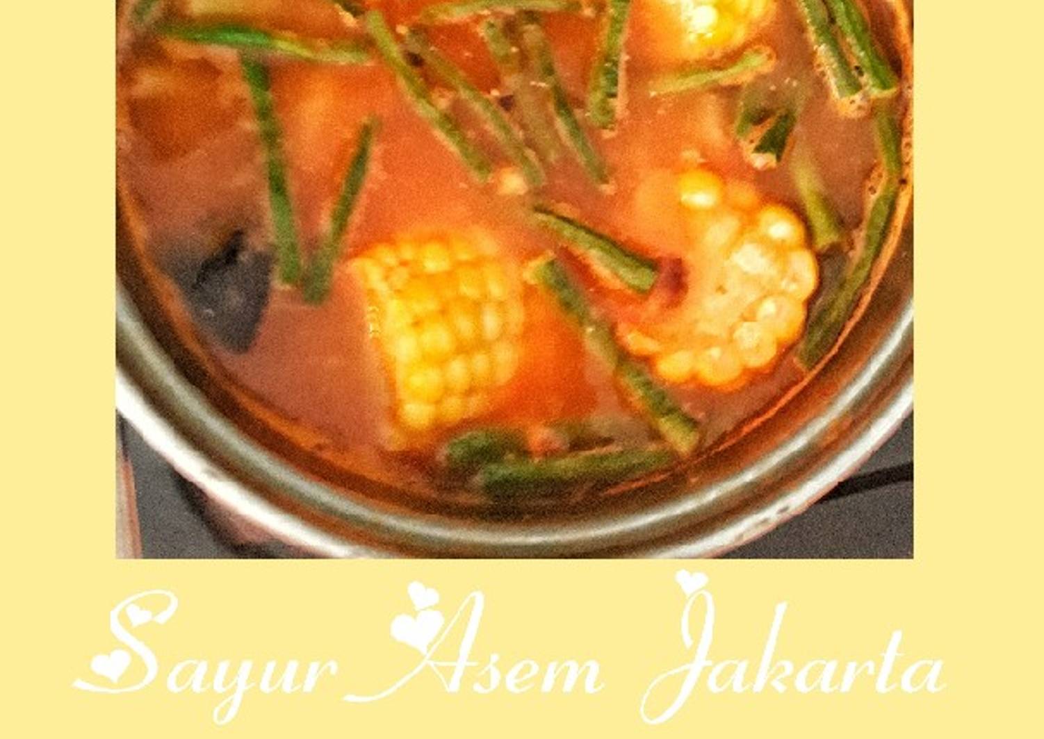 Resep Sayur Asem Jakarta Oleh 🍔 Safierah Cookpad