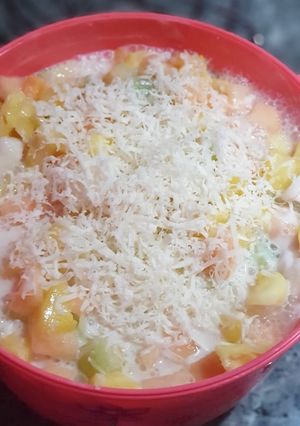 Foto resep Salad Buah Segar & Praktis