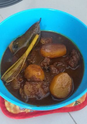 Foto resep Semur daging kentang