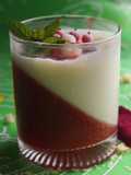 Quarkcreme mit Erdbeermix
