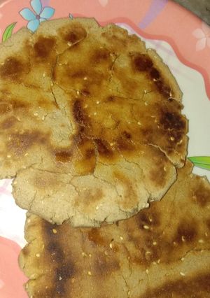 A picture of Sweet bajara roti.