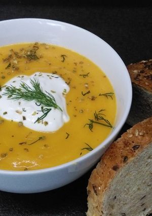 Sárgarépaleves 🥕 recept fotója