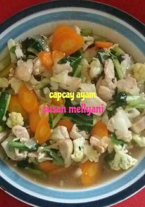 Foto resep Capcay ayam