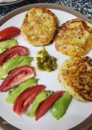 Una foto de Tortitas de Papa #DelantalCookpad2026 #recetasparaniños