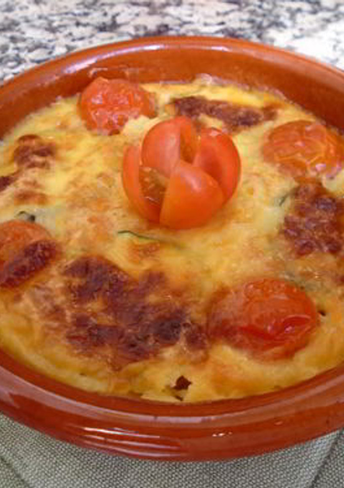Una foto de Frittata de verduras al horno