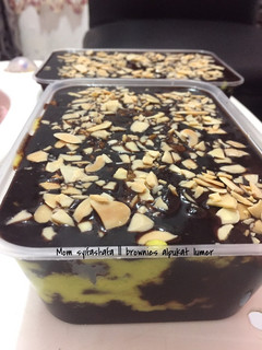 Foto resep Dessert box brownies alpukat lumer