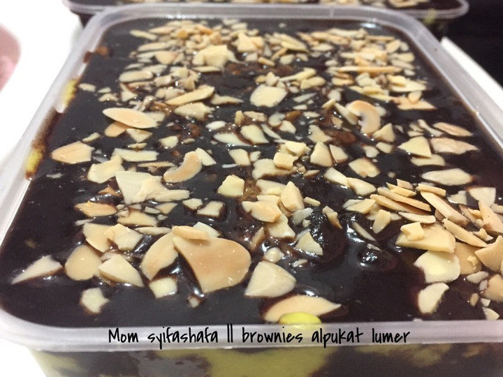 Resep Dessert box brownies alpukat lumer Menu Enak