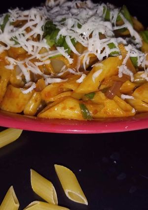A picture of Pasta Indiano.