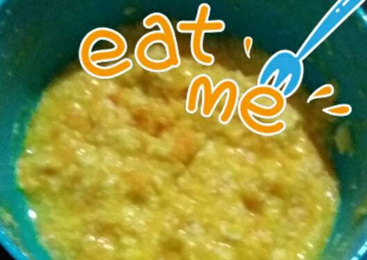 Resep: Mpasi 7m+ bubur jagung wortel yang Lezat