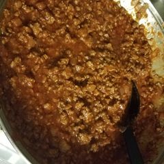 A picture of Sloppy Joes.