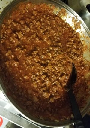A picture of Sloppy Joes.