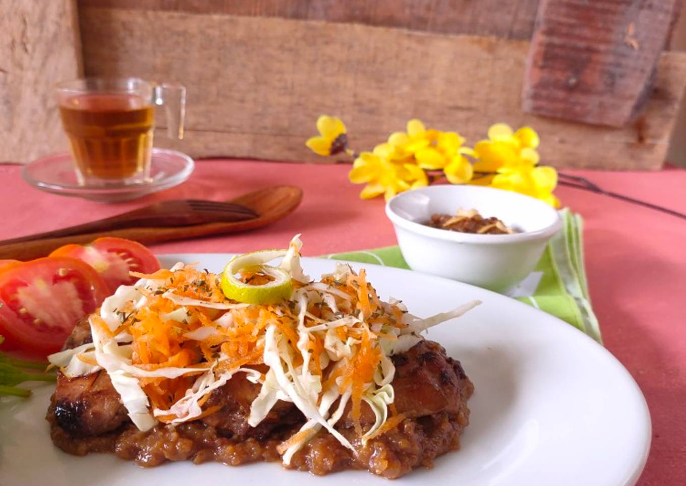 Ayam Panggang Bumbu Kacang