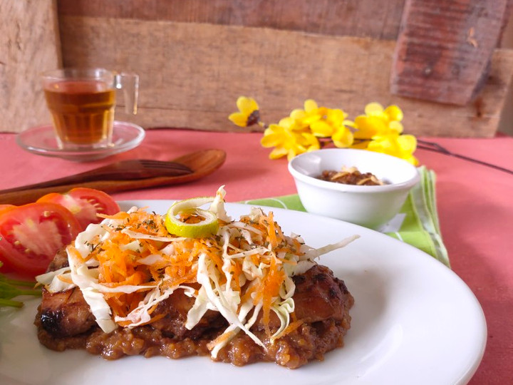 Bagaimana Menyiapkan Ayam Panggang Bumbu Kacang Rumahan