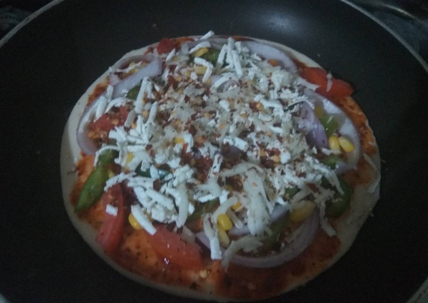 Pizza paratha