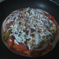 A picture of Pizza paratha.