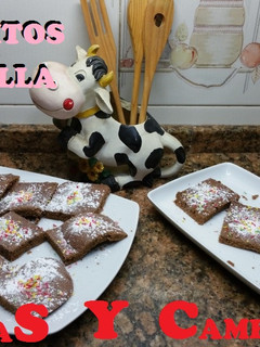 Una foto de Bizcochitos de nutella riquisimosssssss
