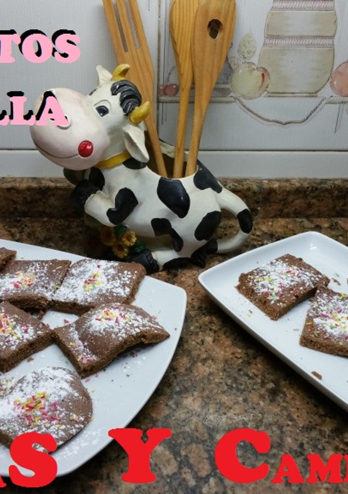 Una foto de Bizcochitos de nutella riquisimosssssss