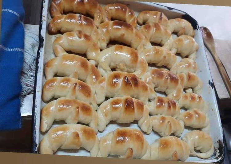 Medialunas de manteca. Siempre salen bien. Paso a paso !!