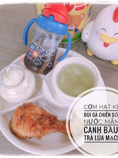 Hình của món Đùi gà sốt nước mắm.