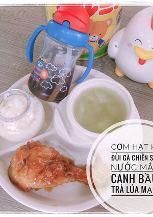 Hình của món Đùi gà sốt nước mắm.