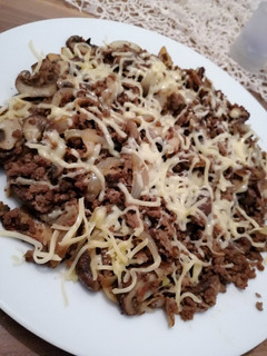 صورة لوصفة لحمة وفطر