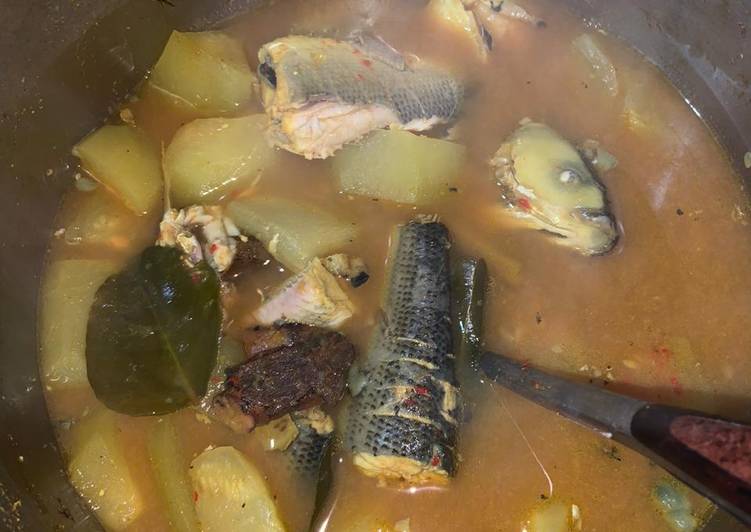 Langkah Mudah untuk Membuat Sayur mrica patin/bandeng khas rembang yang Sempurna