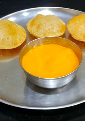 A picture of Aam Ras Puri.