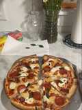 Homemade Pepperoni Pizza