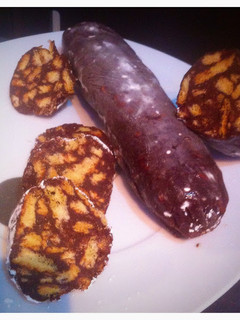 Una foto de Morcilla de chocolate