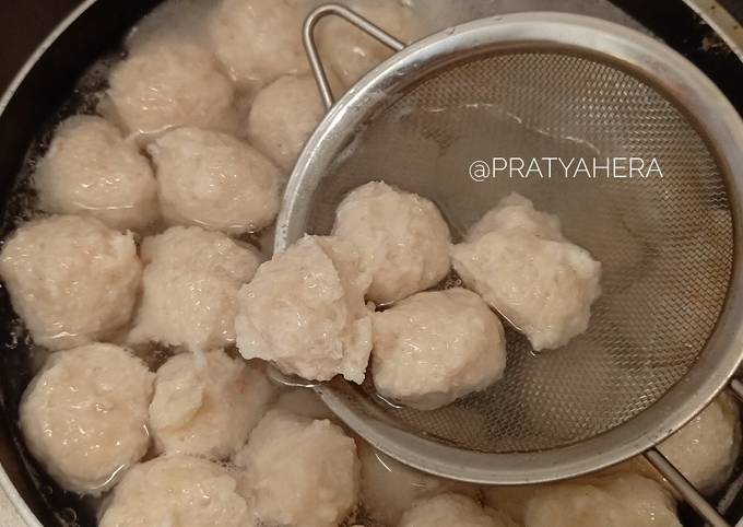 Resep Bakso Ayam Udang Oleh Ummu Zayyan Cookpad