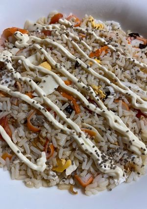 Una foto de “Falso” Poke de Surimi