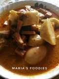Lontong sayur nangka muda