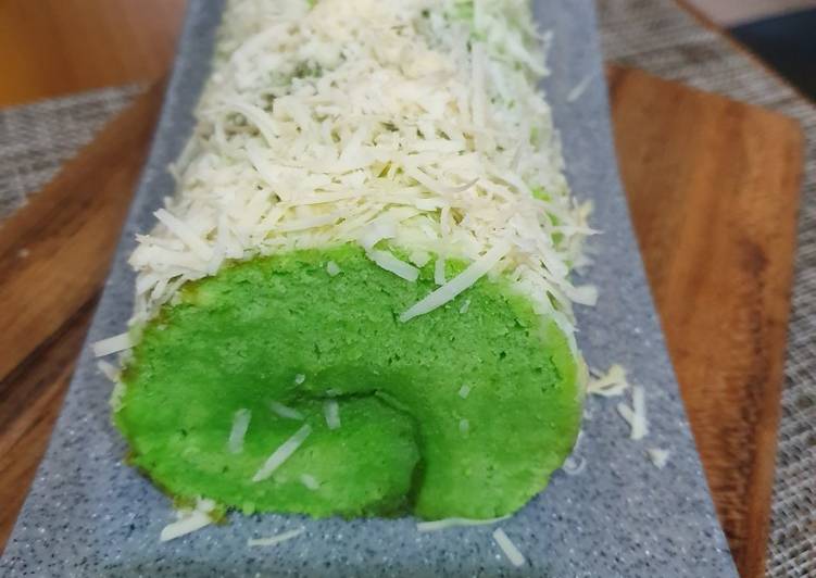 Bolu putih telur gulung