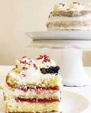 Торт "Клубничное мороженое"🍰