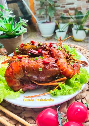 Foto resep Tumis Udang Galah Bumbu Pedas