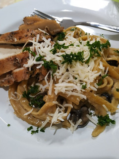 Foto resep Pasta Saus Krim Jamur / Mushroom Creamy Sauce Pasta